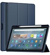 Fire Max 11 Tablet case (13th Gen, 2023), DJ&RPPQ Soft TPU Back with Dual Angle Lightweight Trifo...