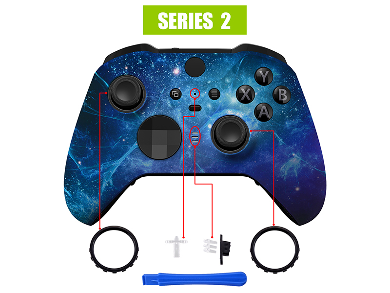 Front Housing Shell Case Replacement Kit for Xbox One Elite Series 2