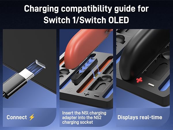 switch 2 joy cons charging dock