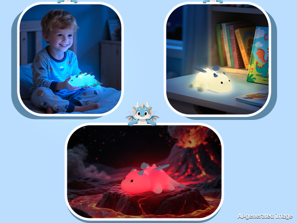Dragon Silicone Lamp
