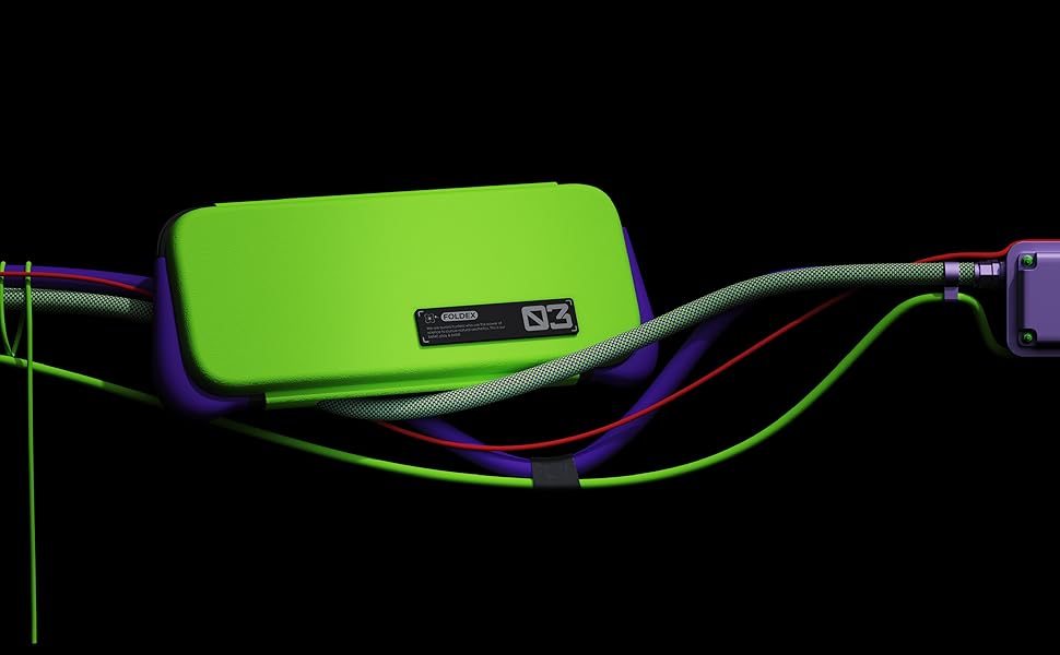 foldex flip case neon armour No.1 banner