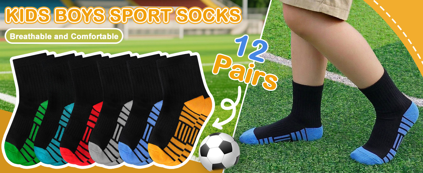 KIDS BOYS SPORT SOCKS