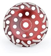 Gunpla 7 inch Diamond Grinding Wheel, Diamond Grinding Cup Wheel for Angle Grinder Polishing and ...