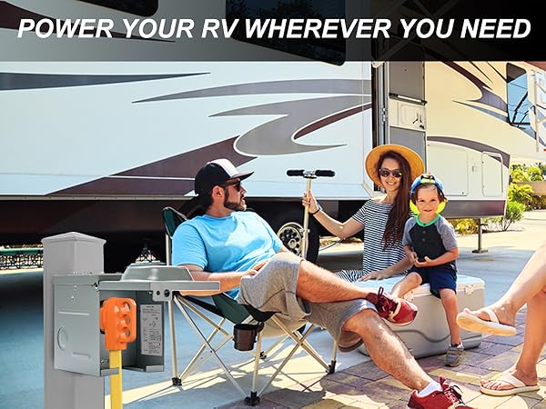 POWER YOUR RV WHEREVER YOU NEED