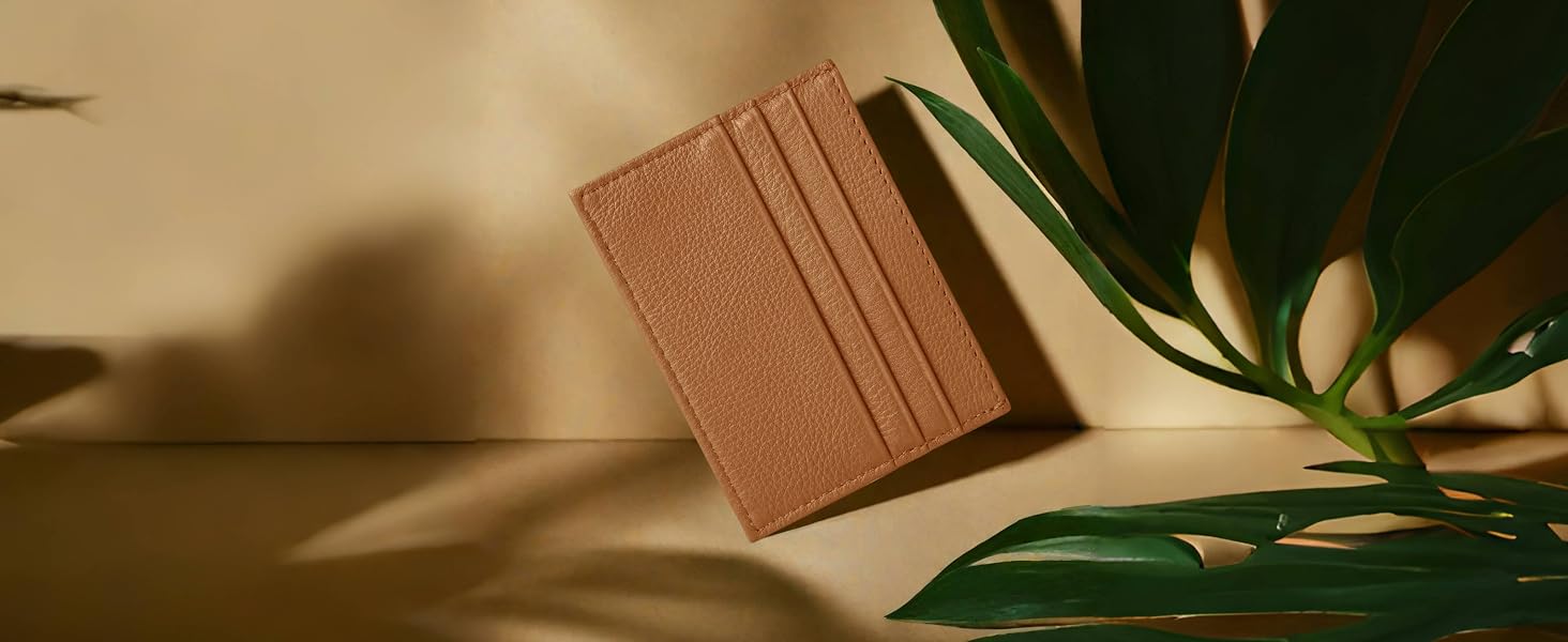 Small Genuine Leather Card Holder