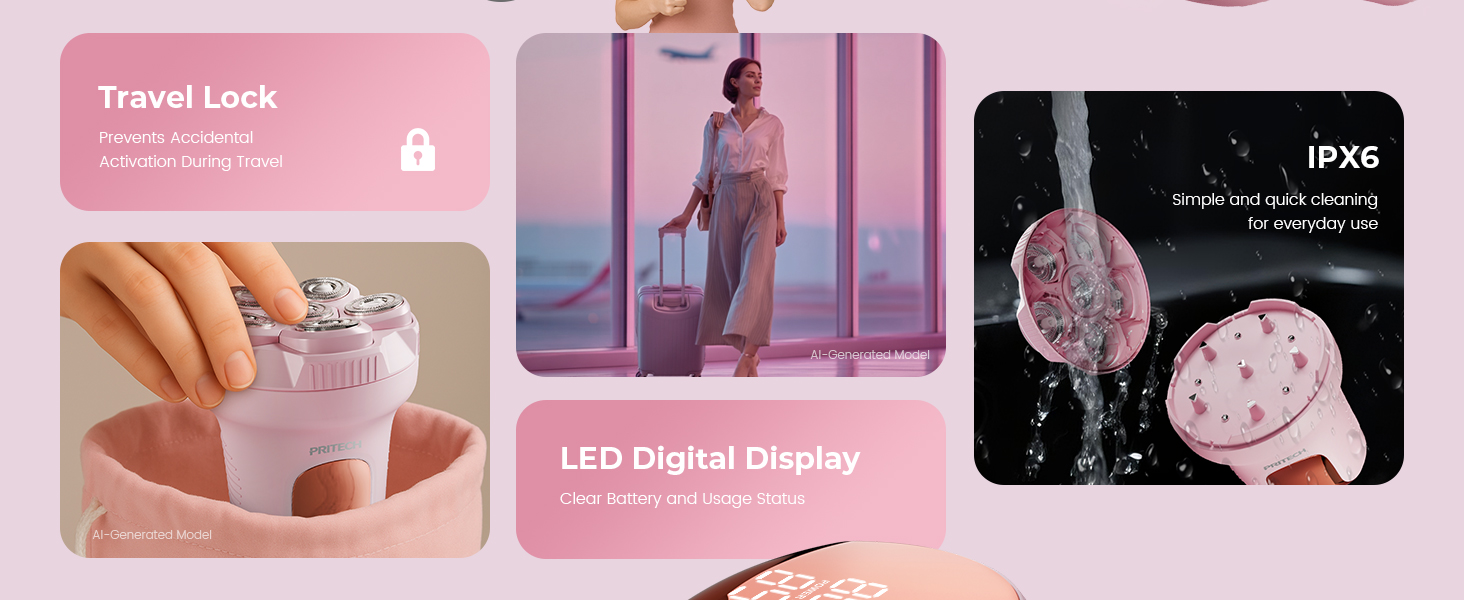 Electric Razors for Women Legs