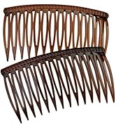Good Hair Days Grip-Tuth Combs - Set Of 2 Hair Side Combs - Hair Combs For All Types Of Hair - De...