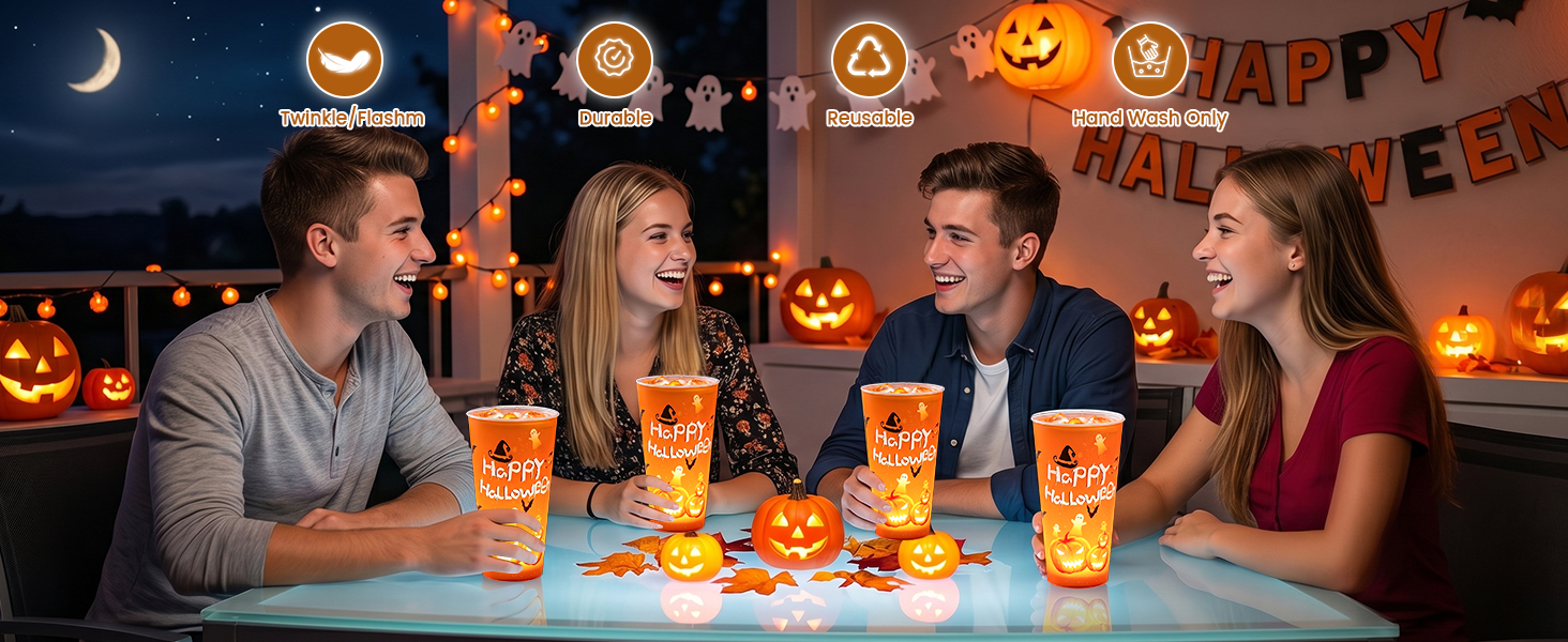 Glowing Party Cups