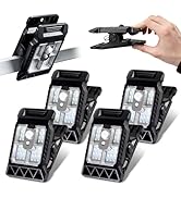 LIBLAIN Clip On Solar Lights Outdoor, Motion Sensor Solar Fence Lights with 3 Modes, Wireless Sec...