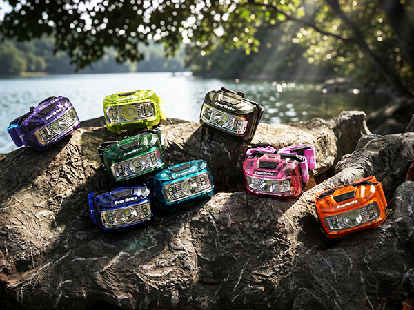 There are headlamps available in 8 colors for you to choose from.