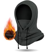 Finvizo Winter Balaclava Ski Mask: Hood Hats Fleece Balaclava Face Mask Men Women Warm Face Cover...