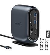 DisplayLink Docking Station Triple 4K@60Hz for Mac, 16-in-1 USB-C Hub for MacBook Pro/Air M1/M2/M...