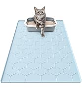 Garoopion Silicone Cat Litter Trapping Mat, Large Waterproof 34
