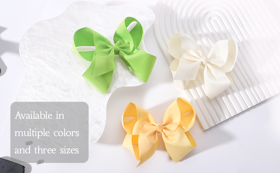 hair clips bows