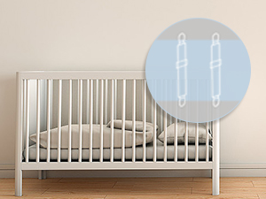 baby crib sheet holder straps