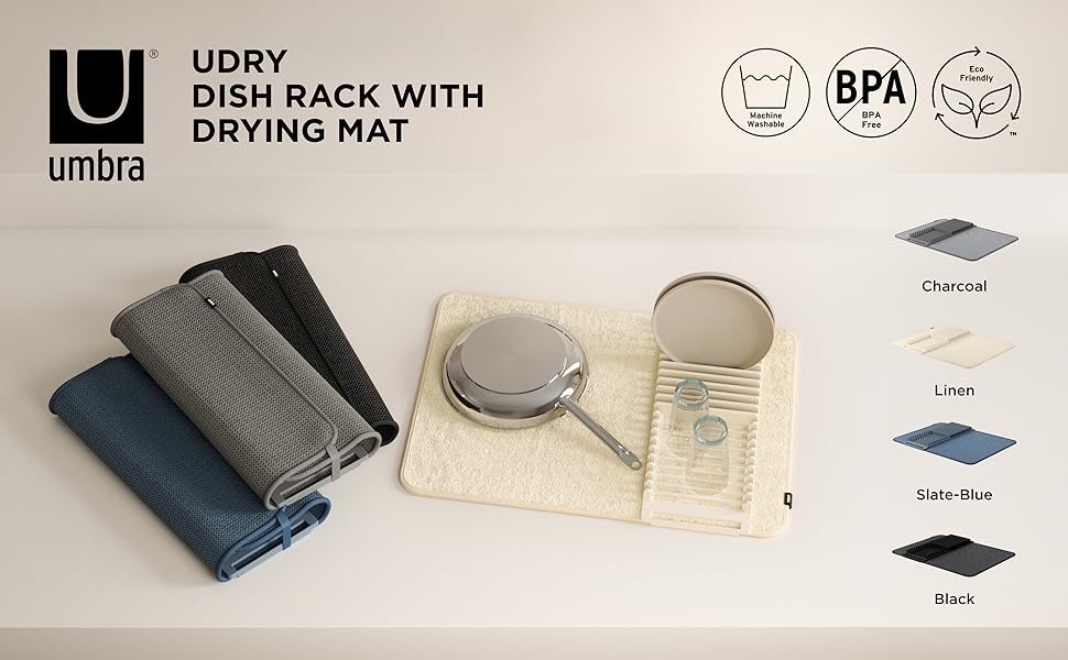 udry dish drying mat