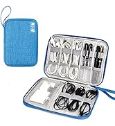 SELLYFELLY Travel Electronics Organizer Portable Cable Organizer Bag for Storage Electronic Acces...