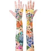 YPHCDO Gardening Sleeves for Women Men Farm Sun Protection Arm Cooling Garden Sleeves with Thumb ...