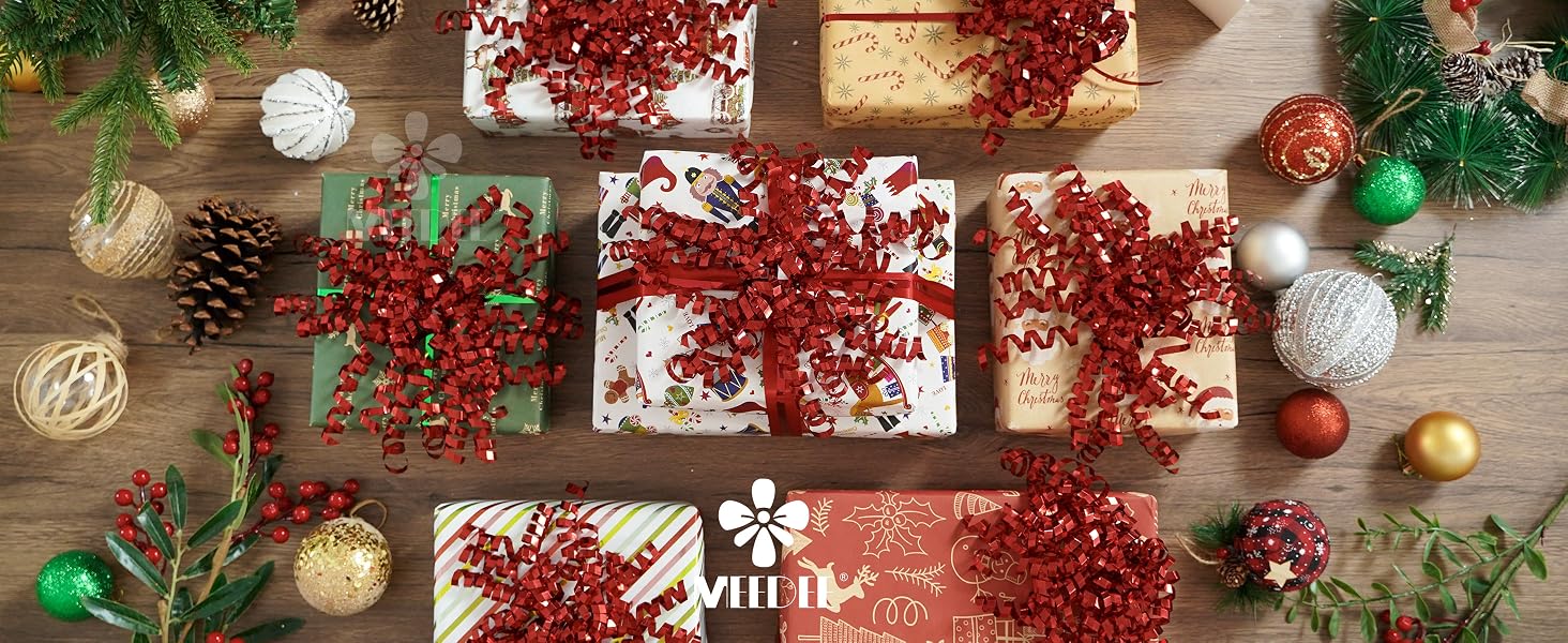 red bows christmas