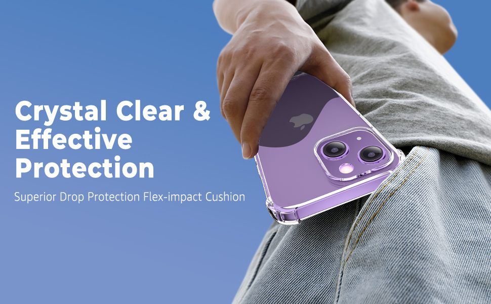 iPhone 14 Case Clear for iPhone 13 Clear Case iPhone 14/13 Phone Case