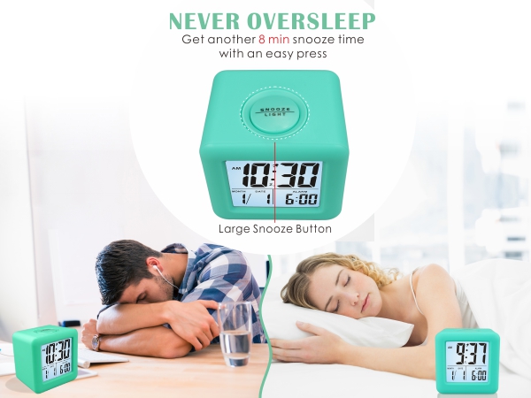 battery alarm clock