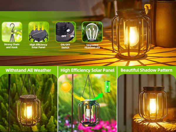 Hanging Solar Lights