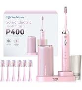 JTF Sonic Electric Toothbrush with UV Sanitizing & Drying: 5 Modes for Effective Yet Gentle Clean...
