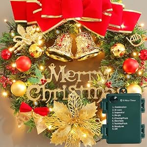 wreath lights LED