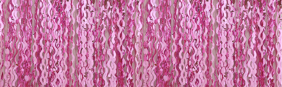 foil curtain wavy