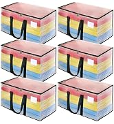 RoomHacks Clear Moving Bags Heavy Duty Extra Large, Moving Supplies with Reinforced Handle and Do...