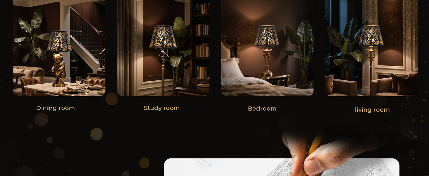 lamp shade size