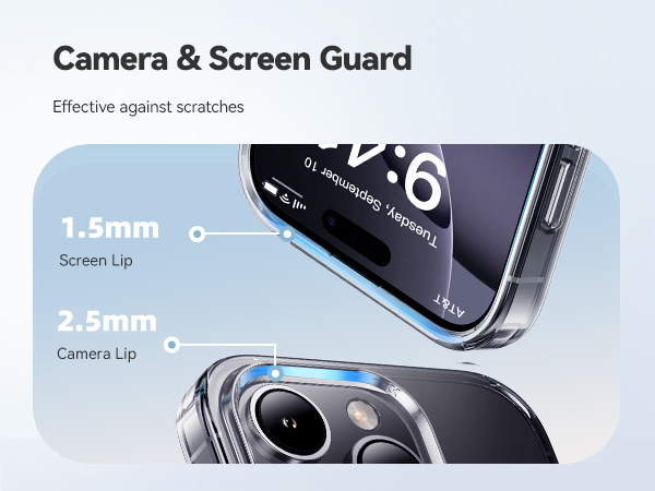 iphone 16 pro case camera and screen protection