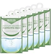 Hanging Moisture Absorbers 6 Pack Net Wt. 17.5oz/Pack, Fresh Fragrance Closet Dehumidifier Bags, ...