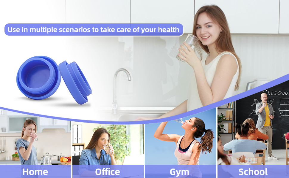 The multiple scenarios of 5 gallon water lids
