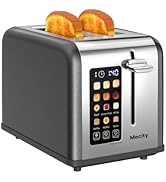 Mecity 2 Slice Touch Screen Toaster, 1.5
