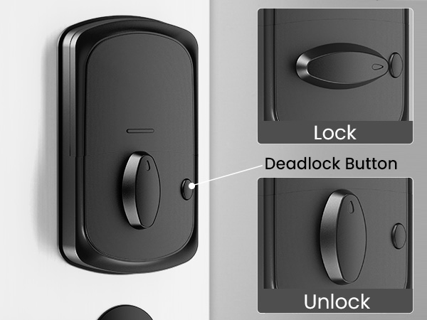 Fingerprint Door Lock with Keypad Keyless Entry Smart Deadbolt Lock for Front Door