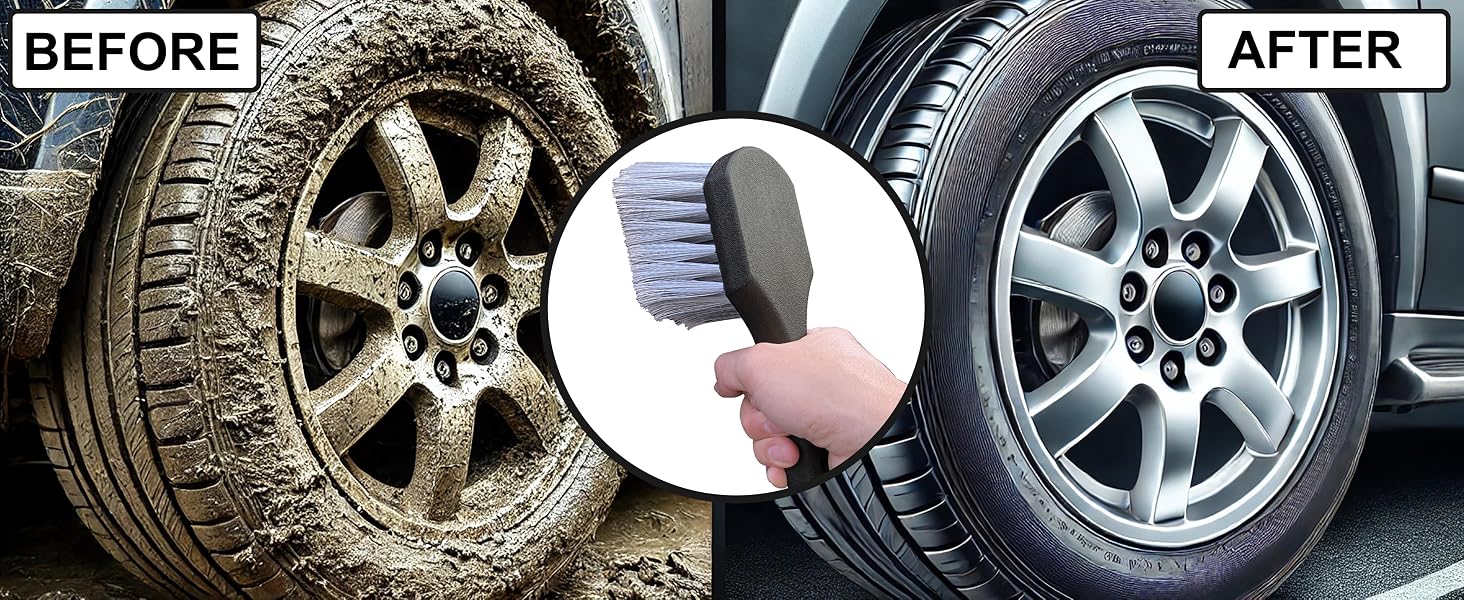 car wheel brush
