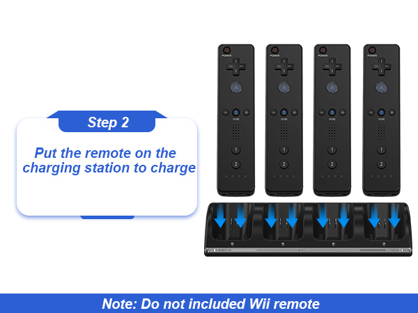 wii charger station for wii controller