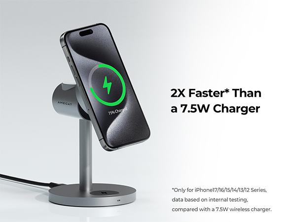 apple watch and phone charging station