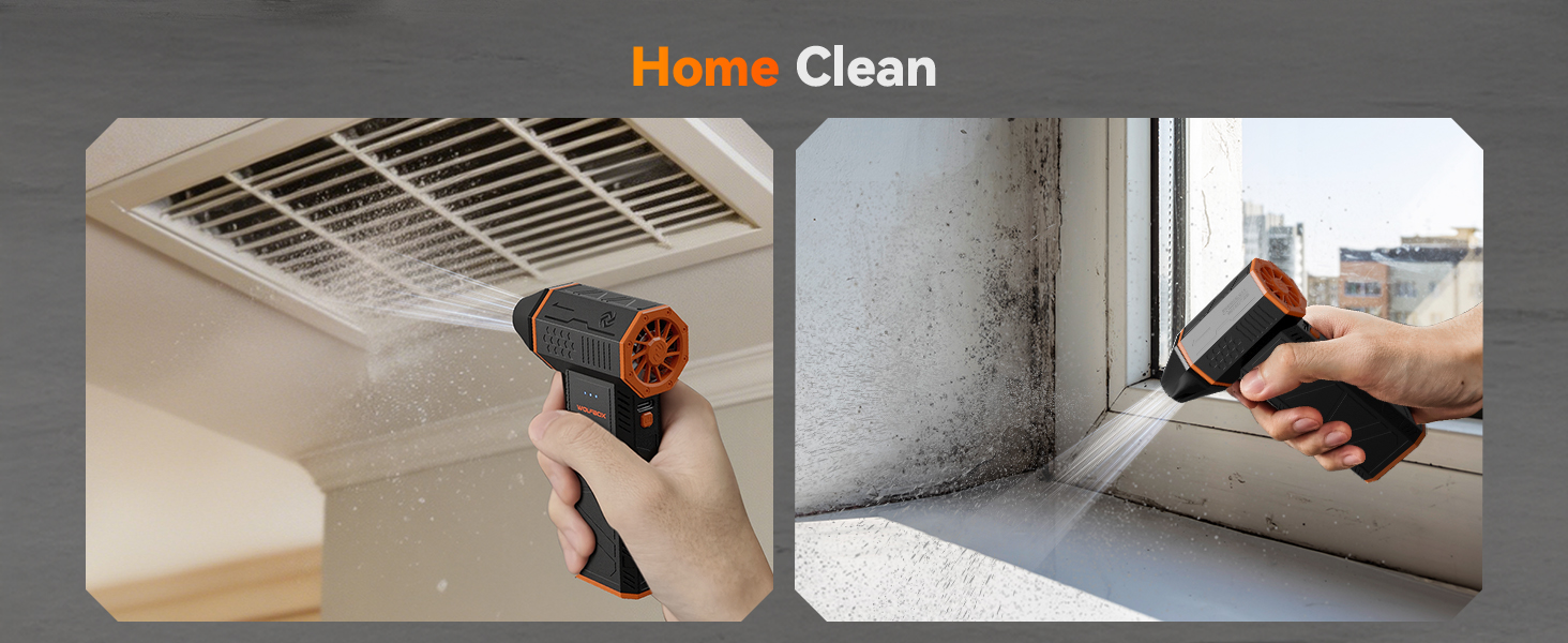 Air duster for home cleaning