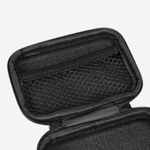 earbud pouch with zipper