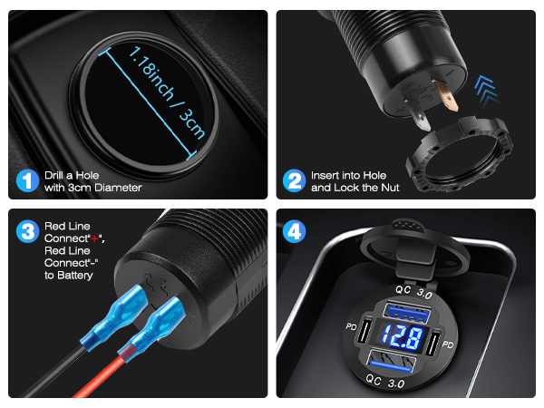 How to Connect the car charger