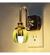 L LOHAS LED Night Lights Plug into Wall, 3000K Soft White LED, Floral Night Lights with Dusk to D...