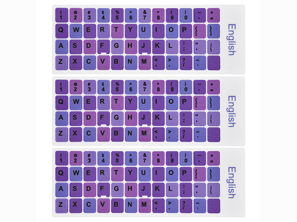 english keyboard sticker