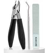 Nail Clippers for Seniors with Thick Toenails, 30°Slanted Eagle-Beak Toenail Clipper for Ingrown ...