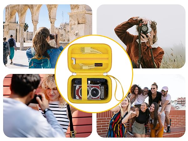 CHUZHAO Retro Mini Digital Camera case