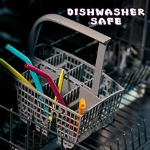 dishwasher safe silicone straws