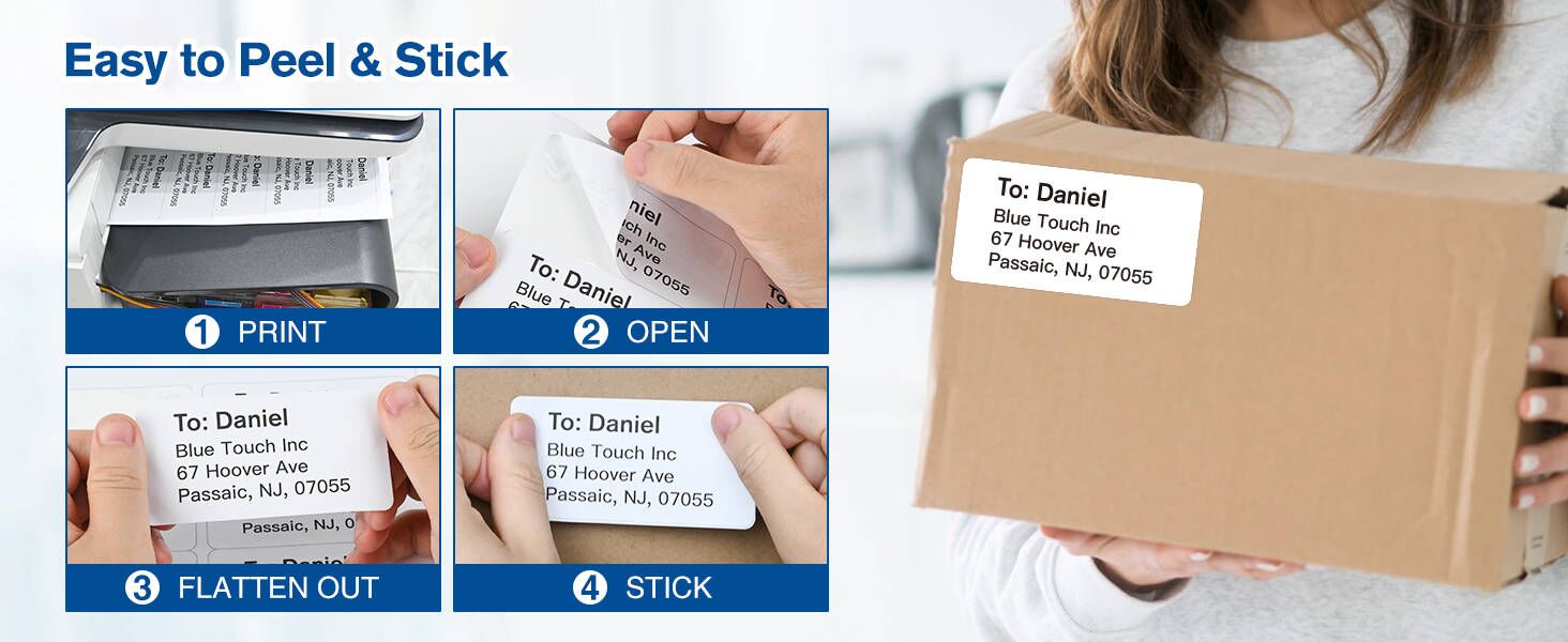 Laser & Inkjet Printer Labels