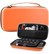 GLDRAM Orange Carrying Case for Nintendo Switch 2 (2025), Durable Hard Shell Protective Travel Ba...