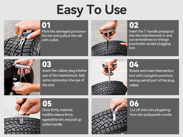 BETOOLL Tire Repair Kit